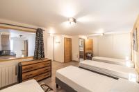 Una cama o camas en una habitaci&oacute;n de Le Loft Alpin