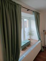 Postel nebo postele na pokoji v ubytování Apartmán Krkonoše