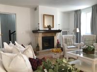 A seating area at Casa Villamena