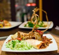 Comida en el hotel o alrededores