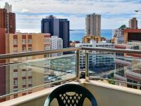 A balcony or terrace at Apartamento Completo Torresol V