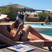 Goście zatrzymujący się w obiekcie Beach House,Giardino,Piscina,Spiaggia, 6 posti