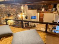 Kuchyň nebo kuchyňský kout v ubytování FoRest Loft