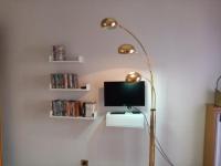 Televízia a/alebo spoločenská miestnosť v ubytovaní BRUNO TURIN APARTMENT Near the METRO