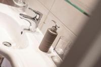 A bathroom at Gustls Ferienhäusl