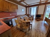 Kuchyň nebo kuchyňský kout v ubytování Pirin Golf Hotel Private Studios