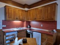 Kuchyň nebo kuchyňský kout v ubytování Pirin Golf Hotel Private Studios