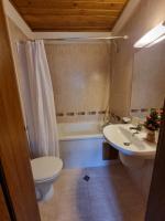 Koupelna v ubytování Pirin Golf Hotel Private Studios
