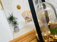 Půdorys ubytování Boho-Chic one bedroom flat in Engomi
