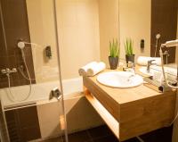 Koupelna v ubytování Hotel JeštěBrno