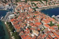 Výhľad na mesto Korčula alebo výhľad na mesto priamo z apartmánu
