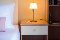 A bed or beds in a room at il giardino