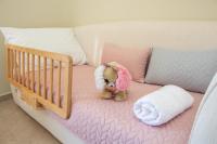 A bed or beds in a room at il giardino