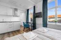 Postel nebo postele na pokoji v ubytování Esbjerg BB hotel