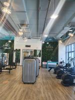 Fitness centrum a/nebo fitness zařízení v ubytování Cozy 1-bedroom apartment in Dubai South with Pool
