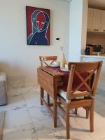 Půdorys ubytování Cozy 1-bedroom apartment in Dubai South with Pool
