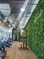 Fitness centrum a/nebo fitness zařízení v ubytování Cozy 1-bedroom apartment in Dubai South with Pool