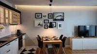 Kuchnia lub aneks kuchenny w obiekcie Apartamenty Granitica Zakopane