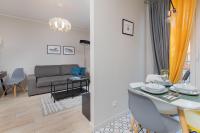Posezení v ubytování Platinum Tartaczna Apartments by Noclegi Renters
