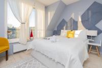 Postel nebo postele na pokoji v ubytování Platinum Tartaczna Apartments by Noclegi Renters