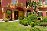 A garden outside Alborán Algeciras