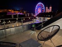 Půdorys ubytování Rooftop Eger
