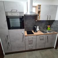 Kuchyňa alebo kuchynka v ubytovaní Ferienwohnung Ausseerland
