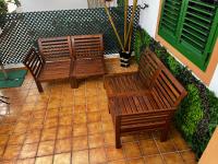 Patio alebo iná vonkajšia časť ubytovania Cozy apartment in centric area at caleta de fuste with Air Conditioner
