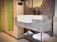 lyf Xi'an Dayanta by Ascott free gym & self-service free laundry roomの見取り図または間取り図