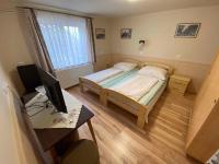 Posteľ alebo postele v izbe v ubytovaní Apartments in Siofok/Balaton 35514