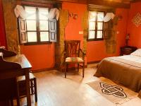 Posteľ alebo postele v izbe v ubytovaní Casa Rural Molino de Luna