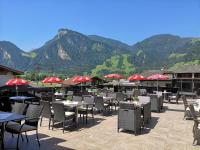 Widok na góry z tego hotelu