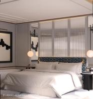 Posteľ alebo postele v izbe v ubytovaní Hotel Tres Reyes San Sebastián