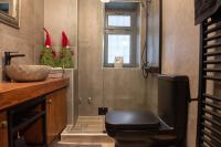 A bathroom at Dandy Villas Metsovo-Metska-Down Town-Up to 7