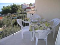 Balkón nebo terasa v ubytování Apartment in Okrug Gornji with sea view, terrace, air conditioning, WiFi 5069-4
