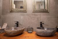 A bathroom at Dandy Villas Metsovo-Metska-Down Town-Up to 7