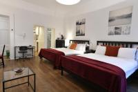 Posteľ alebo postele v izbe v ubytovaní Apartment Callisto
