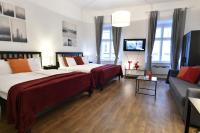 Posteľ alebo postele v izbe v ubytovaní Apartment Callisto
