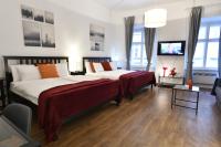 Posteľ alebo postele v izbe v ubytovaní Apartment Callisto