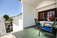 Balkón alebo terasa v ubytovaní Apartments Mirjana Blue Beach