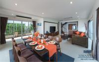 Posezení v ubytování Simantra Private Villas