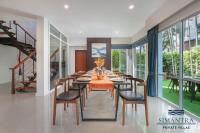 Posezení v ubytování Simantra Private Villas