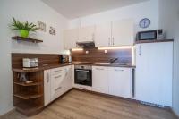 Kuchnia lub aneks kuchenny w obiekcie Apartmán Verča Riviera Lipno 510