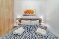 Posteľ alebo postele v izbe v ubytovaní Faraggi Villas