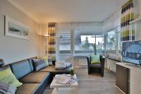 TV a/nebo společenská místnost v ubytování Haus am Wiesenweg Haus am Wiesenweg 3 Appartement 04