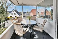 Balkón nebo terasa v ubytování Haus am Wiesenweg Haus am Wiesenweg 3 Appartement 04