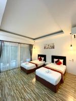Khaosok Good view Resort - SHA PLUSにあるベッド
