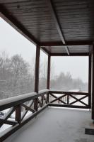 Ager Apartments during the winter