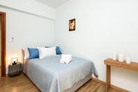 Łóżko lub łóżka w pokoju w obiekcie Siena Pool Villa