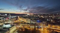 Výhľad na mesto Bratislava alebo výhľad na mesto priamo z apartmánu